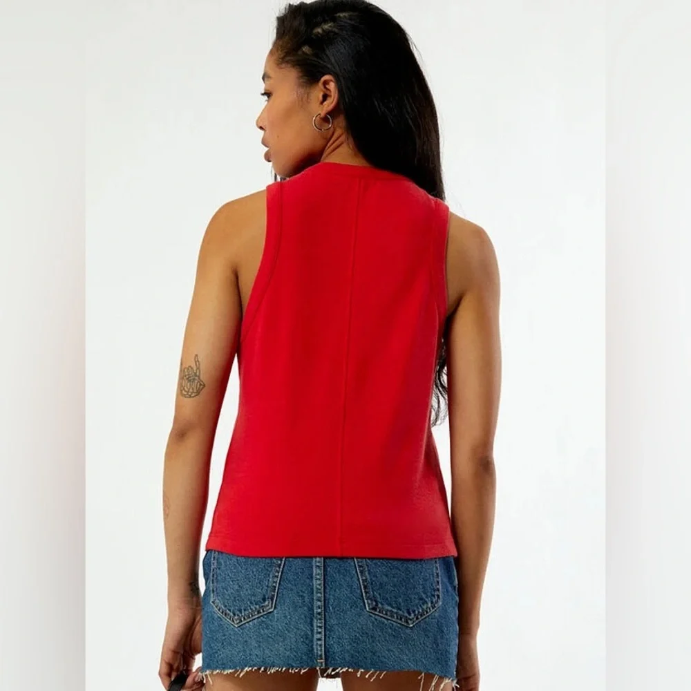 Playboy By PacSun Tank Top - Size Large - NWT! summer tops shirts red shirt y2k - Picture 3 of 10